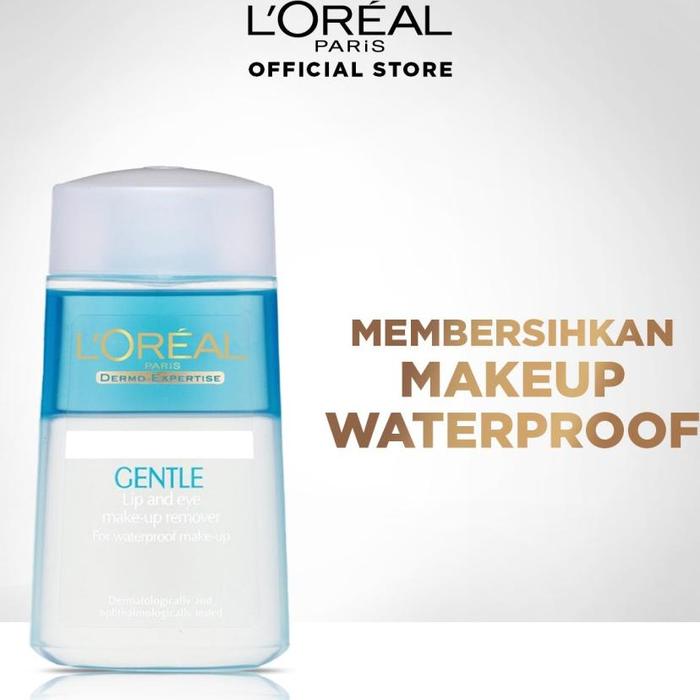 Gambar [Last Chance] - L'Oreal Paris Dermo Expertise Gentle Lip And Eye Makeup Remover Pembersih Wajah [125 Ml] -Ramah Bersahabat dari sukunain undefined Tokopedia
