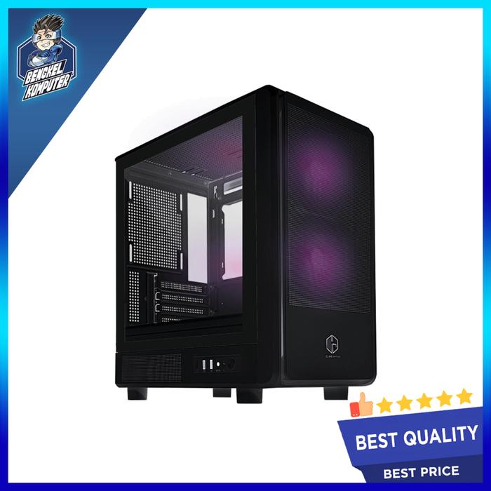 Gambar CASING PC CUBE GAMING EPIOM BLACK/WHITE - BLACK dari bengkelkomputerptk undefined Tokopedia