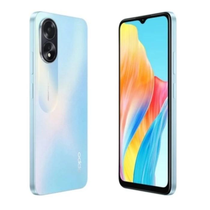 Gambar Oppo A18 4/128 Gb - Garansi Resmi Original - Baterai 5000mah - USB Type C - Fast Charging 18W - Biru dari Ge2gadget undefined Tokopedia