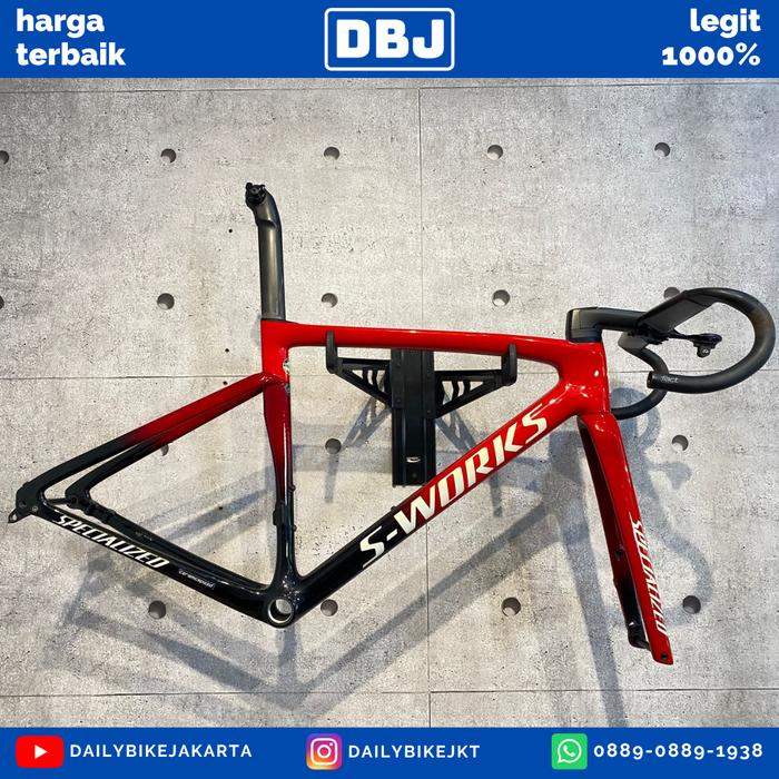 Gambar SPECIALIZED FRAMESET TARMAC SL7 FLO RED SIZE 52 USED dari Daily Bike Shop_NEW undefined Tokopedia