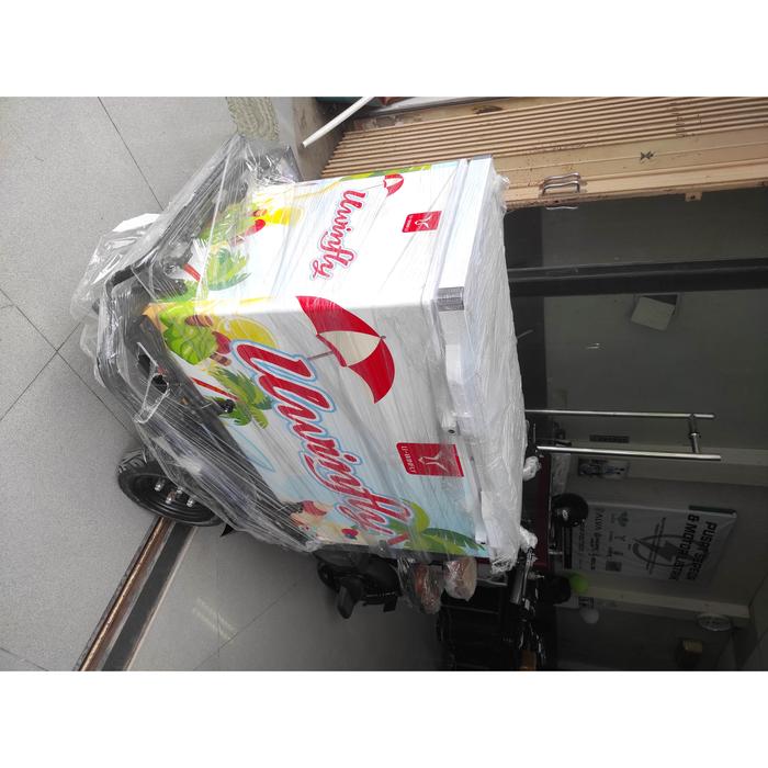 Gambar Uwinfly GB Gerobak Listrik dengan mesin Mid Drive + Differential Gear 600W Battery 48V 20Ah dari Pusat Elektronika undefined Tokopedia