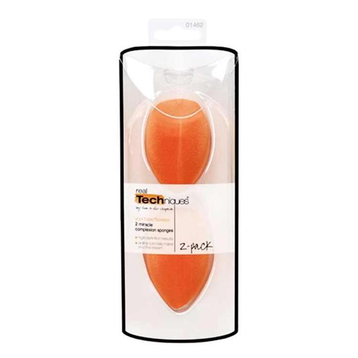 Gambar Real Techniques 1462 2 Pack Miracle Complexion Sponge Peralatan Make Up -Best Terkini - Orange dari arasiteru undefined Tokopedia