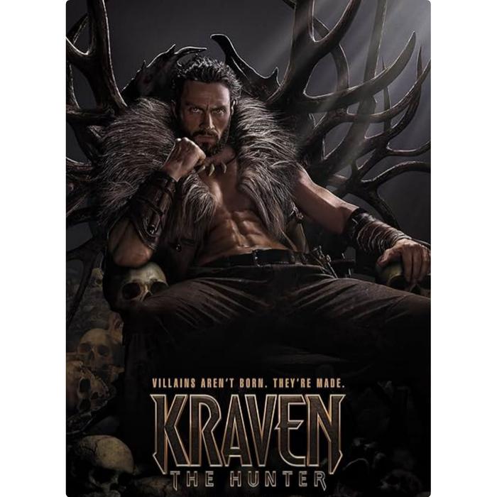 Gambar Kraven The Hunter (2025) (DVD / MP4) (Baca deskripsi) - MP4 USB dari TOKO 900 undefined Tokopedia