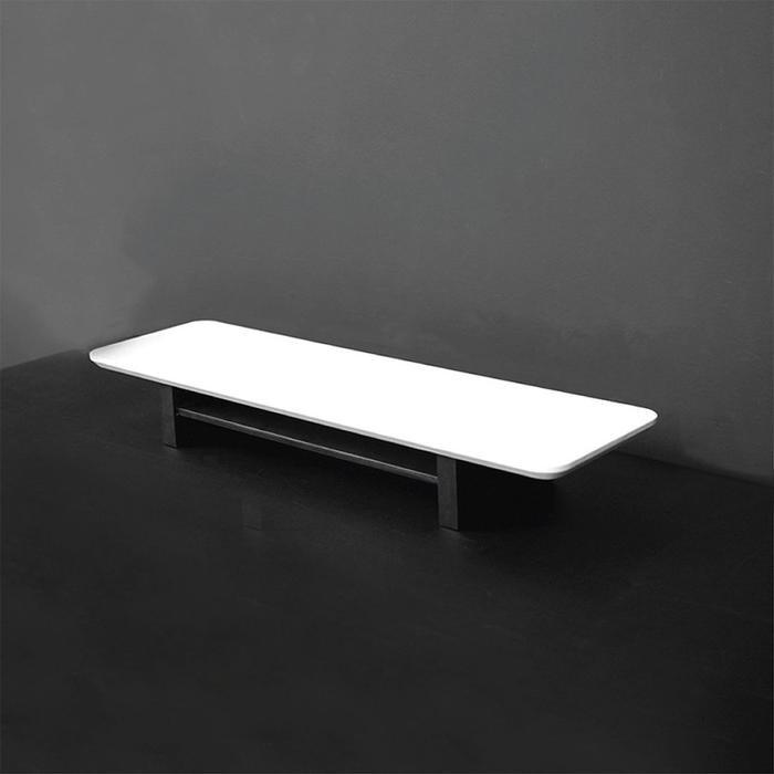 Gambar Noir Desk Shelf Monitor Stand Monitor Table Monitor Shelf Deskshelf - WHITE, MEDIUM dari FRAG GAMING STORE undefined Tokopedia