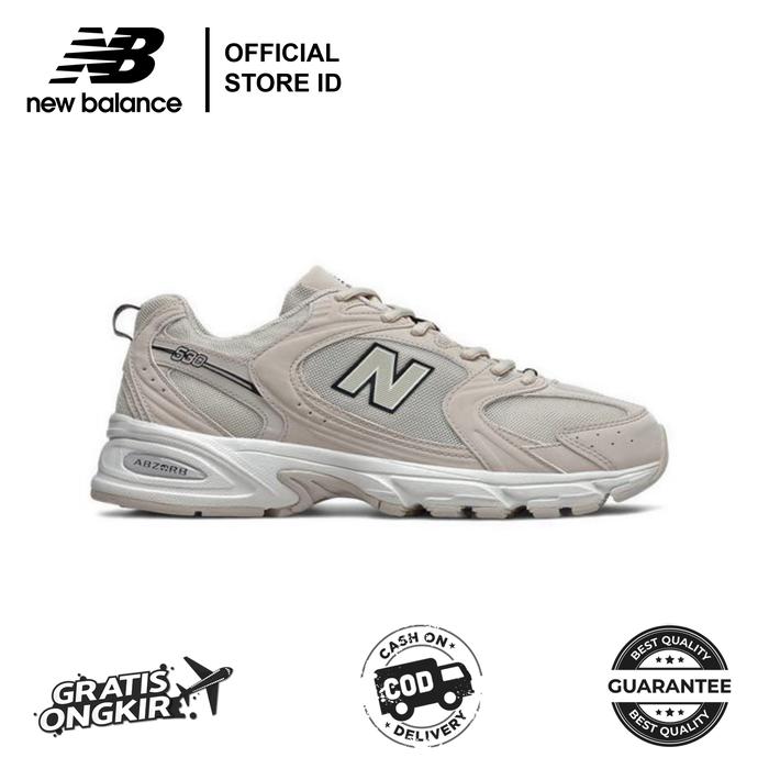 Promo SEPATU NB NEW BALANCE 530 IVORY CREAM BEIGE WOMEN'S 36