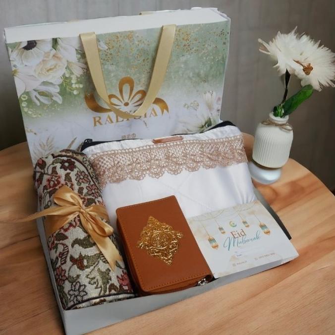Gambar RALYSIA.ID HAMPERS MUKENA DAN SAJADAH PREMIUM / KADO HADIAH PERNIKAHAN terlaris - PremiumLengkap6 dari toko kamimi undefined Tokopedia