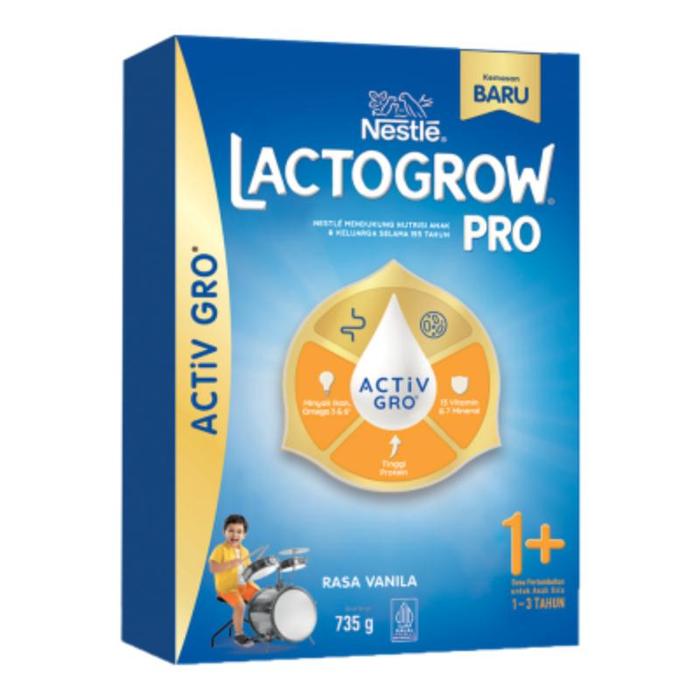 Gambar LACTOGROW 3 Happynutri Susu Pertumbuhan 1 - 3 tahun Vanila 735 g dari Alfamidi Official Store undefined Tokopedia