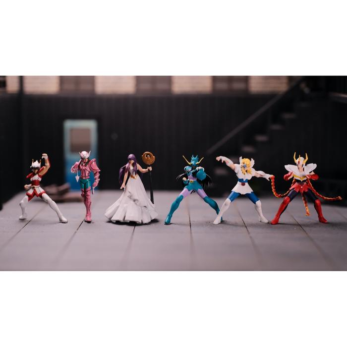 Gambar Figure Miniature Custom Saint Seiya (1/64 & 1/87, H0 Scale) Diorama Diecast, not preiser not noch - 1:64 - 1;87 dari Miniatures.id undefined Tokopedia