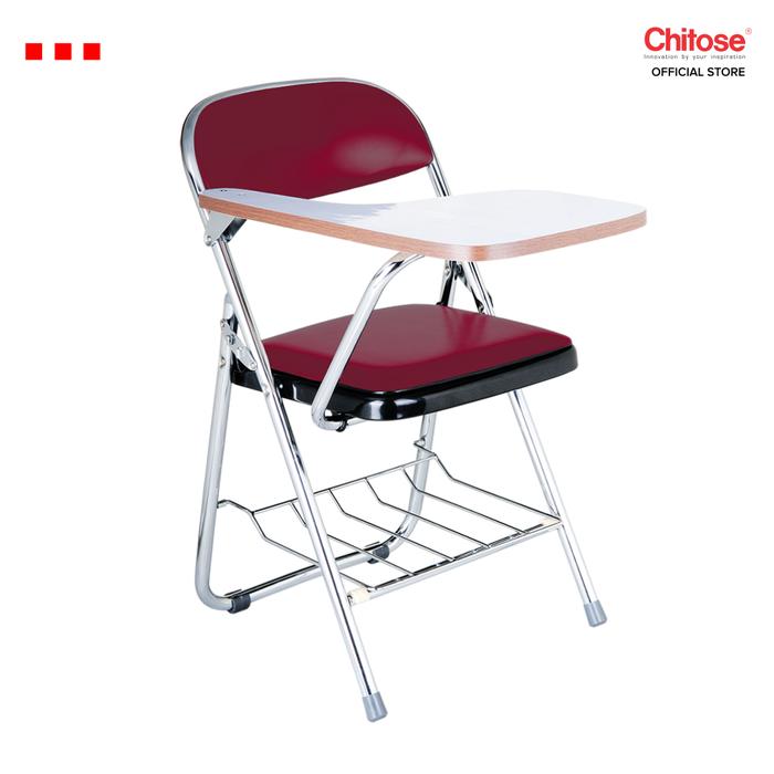 Gambar Memo Chair / Kursi Lipat + Memo / Kursi Kuliah Chitose Yamato MND - Merah dari Chitose Official undefined Tokopedia