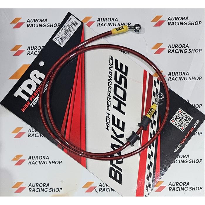 Gambar Selang Rem Depan 130 CM- KLX 150 - D Tracker - CRF 150 L- TDR Racing - Red dari Aurora Racing Shop undefined Tokopedia