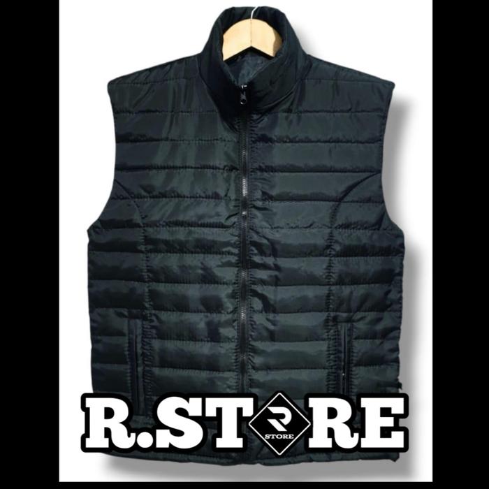 Gambar Rompi Jaket Winter Motor Touring Anti Angin Puffer Vest Windproof Pria Wanita Tebal - Hitam, M dari Rompi Store o8s7l8ogo7o8 undefined Tokopedia