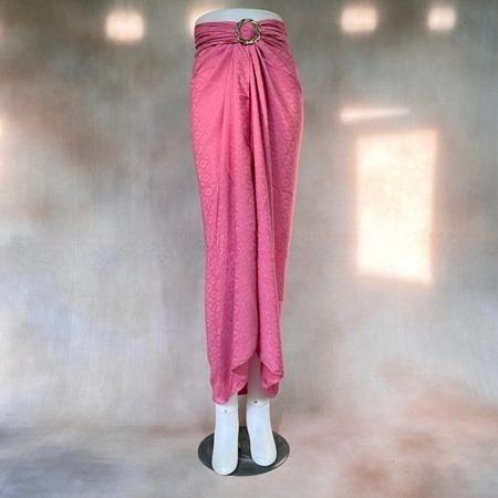 Gambar Rok lilit polos kebaya modern bahan dobby dan aneka variasi warna lain - DUSTYPINK dari Matahari Fashion Store undefined Tokopedia