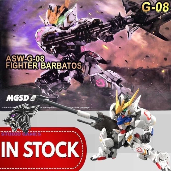 Gambar GaoGao MGSD ASW-G-08 Fighter Barbatos Repair Version Plamo Daban Gao Gao Master Grade dari gilangwel undefined Tokopedia