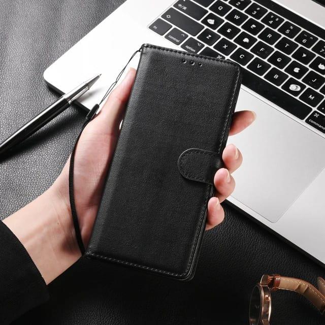 Gambar Flip Cover Case Wallet Samsung S6 Edge S7 Edge S7 S8 8+ S9 S9+ S10+ - Hitam, Sam S10+ dari TOKO RG ACC undefined Tokopedia