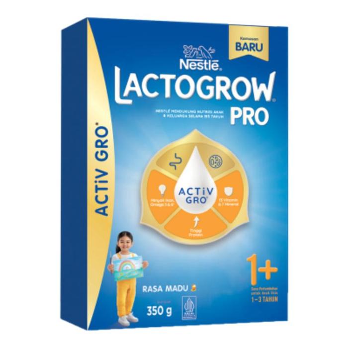 Gambar LACTOGROW 3 Happynutri Susu Bubuk Pertumbuhan Anak 1-3 tahun Madu 350g dari Alfamidi Official Store undefined Tokopedia