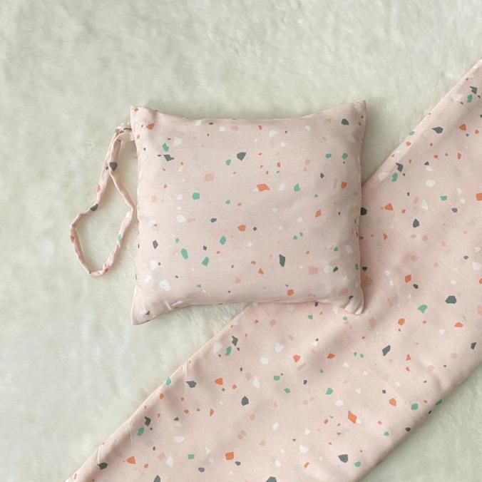 Gambar (STR) Mukena Giggles Travel Ecovero Terrazzo - Pink dari rulo rulo undefined Tokopedia