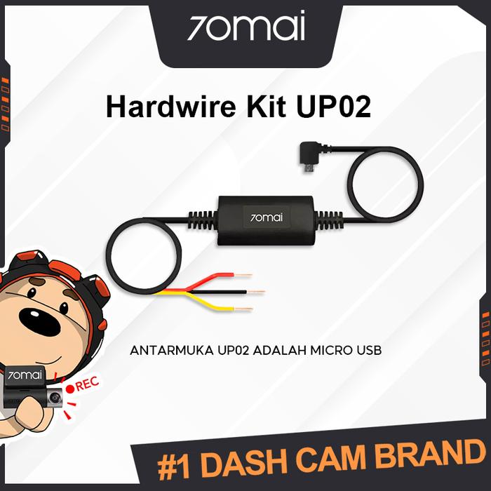 Gambar 70mai Dashcam Hardwire Kit Untuk Parking Monitor Dash Cam - UP02 dari 70mai Official Indonesia undefined Tokopedia