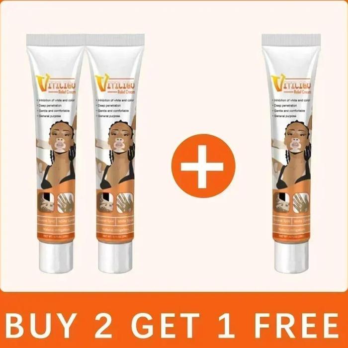 Gambar NEW ⁿⁱᶜᵉ ORGANIC VITILIGO CREAM FOR WHITE SPOT RINGWORM REMOVAL SKIN CARE - 3PCS- dari 17brandstuf undefined Tokopedia