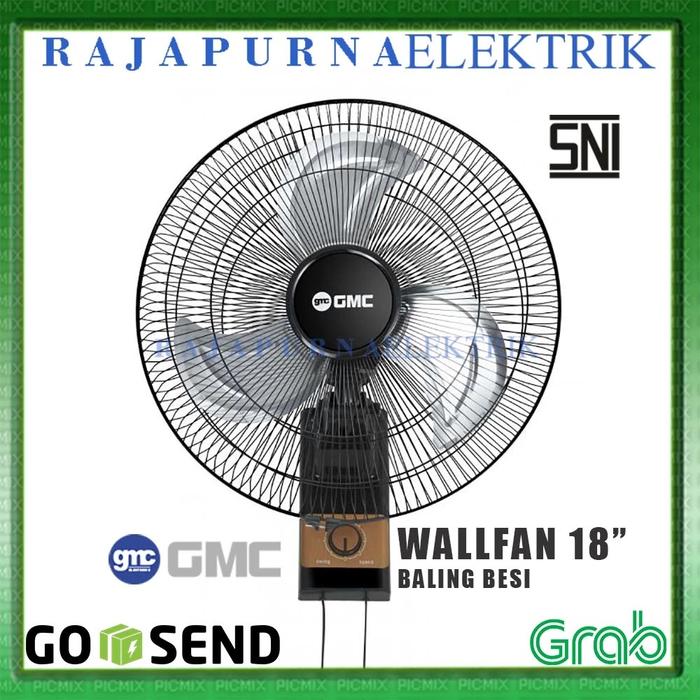 Gambar GMC 519 Kipas angin dinding besi 18 inch - 18in - Tornado Wall Fan SNI - 518 dari Rajapurna Elektrik Indonesia undefined Tokopedia