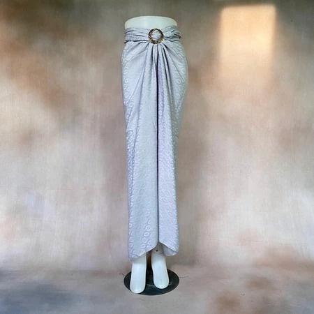 Gambar Rok lilit polos kebaya modern bahan dobby dan aneka variasi warna lain - ABU dari Matahari Fashion Store undefined Tokopedia