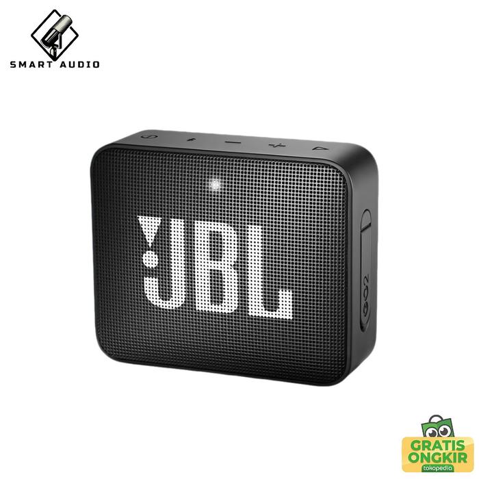 Gambar JBL GO 2 Original Speaker Bluetooth - Garansi resmi IMS 1 Tahun - Hitam dari SMART AUDIOKU undefined Tokopedia