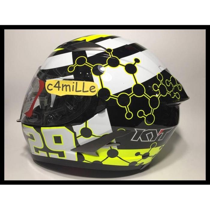 Kyt Venom Kyt Iannone Full Face Jual Helm Kyt Vendetta Iannone 29