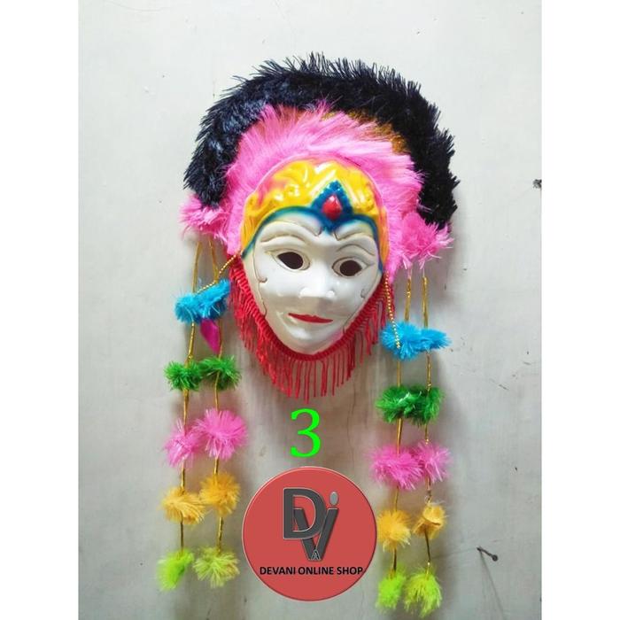 Gambar Topeng Karakter Tradisional dari ALPHA 99 MART undefined Tokopedia