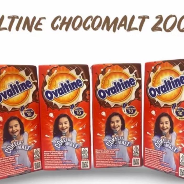 Gambar Ovaltine uht milk chocolate malt 200ml isi 24pcs dari DJAYA MILK CEMERLANG undefined Tokopedia