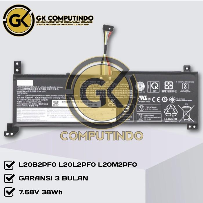 Gambar Baterai Lenovo V14 G3-IAP G3-ABAI V14 G4-IRU L20B2PF0 L20C2PF0 L20L2PF0 dari GK Computindo undefined Tokopedia