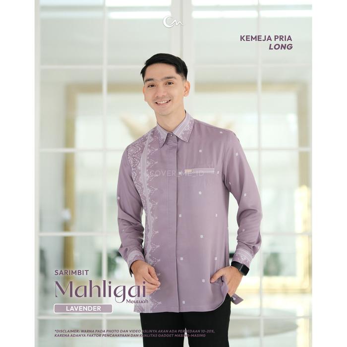 Gambar Coverme Mahligai Meutuah Kemeja Koko Lengan Panjang Dewasa - Lavender, XS dari CoverMe Official Store undefined Tokopedia