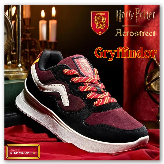 Gambar Aerostreet x Harry Potter - Sepatu Sneakers Casual Motif Kamp Film Harry Potter Original Aero - GRYFFINDOR, 37 dari Step Me Up undefined Tokopedia