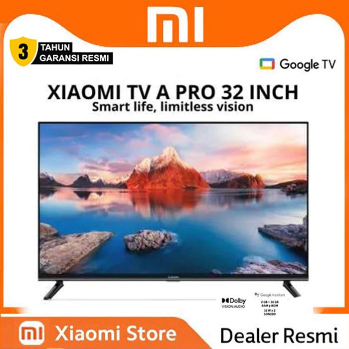 Gambar XIAOMI TV A2 32 INCH SMART TV ANDROID DIGITAL MI UHD DOLBY HDR10 RESMI - +WRAPPING dari eCompuTex Distribusi undefined Tokopedia