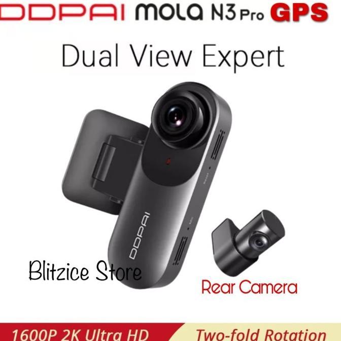 Jual Termurah DDPAI Mola N3 PRO GPS Dash Cam 2K Car Camera