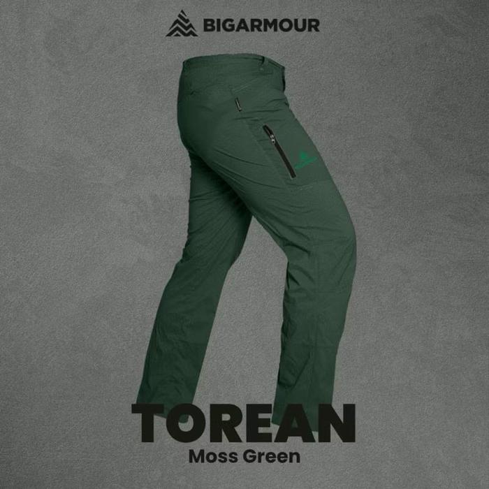 Gambar Bigarmour Torean - Tracking pants Celana mendaki panjang pendek - Long moss Green, XXL dari Bigstoresurabaya undefined Tokopedia
