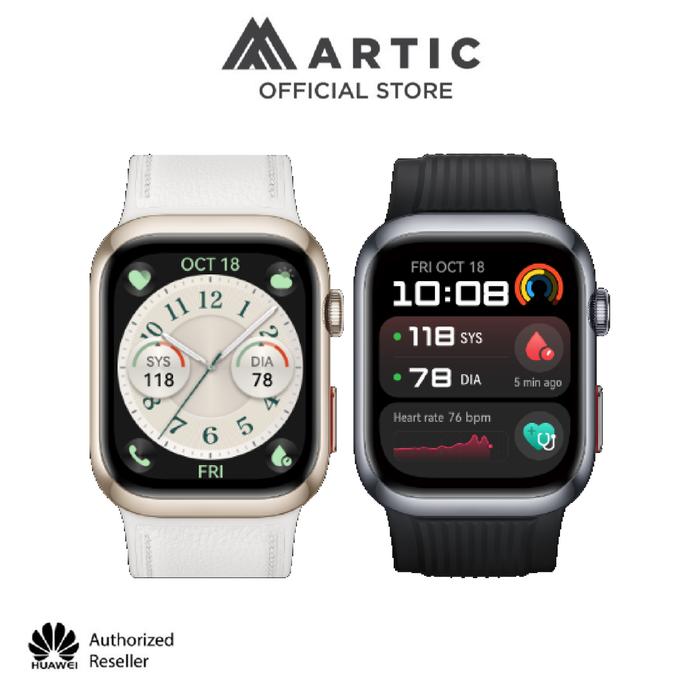 Gambar Huawei Watch D2 Smartwatch Light and Slim Design Garansi Resmi - Watch Only, Gold White dari artic undefined Tokopedia