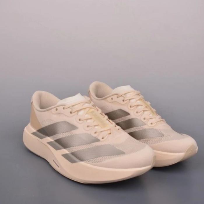 Gambar SEPATU ADIDAS ADIZERO EVO SL WOMEN CREAM SILVER ORIGINAL - CREAM SILVER, 36 dari BAROKAHSTOREJKT20 undefined Tokopedia