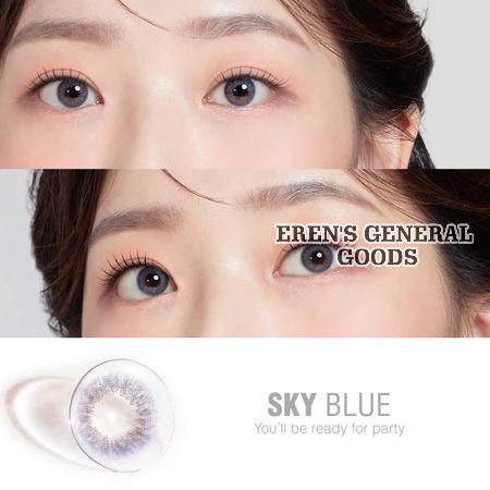 Gambar TERMURAH! Soflens Mata Normal Dan Minus Fashion Wanita Ukuran Diameter 14.2 mm - SkyBlue, -1.00 dari Erens General Goods undefined Tokopedia