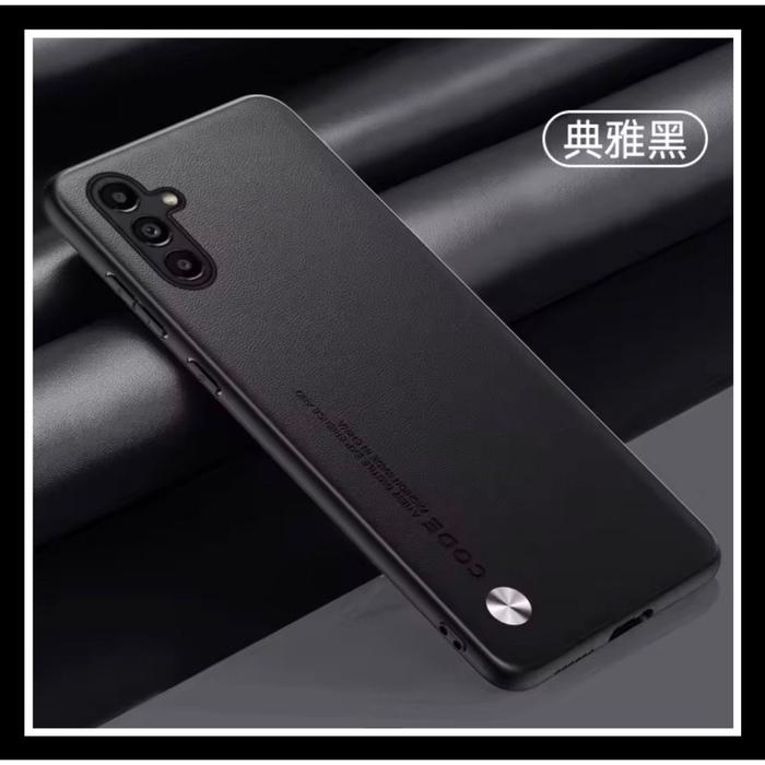 Gambar Samsung Galaxy A16 5G 4G LTE Vegan Plain Leather CODE Original Casing Hard Case Cover Soft Pc - HITAM., SAMSUNG A16. dari Case Thebest Kota Administrasi Jakarta Pusat Tokopedia