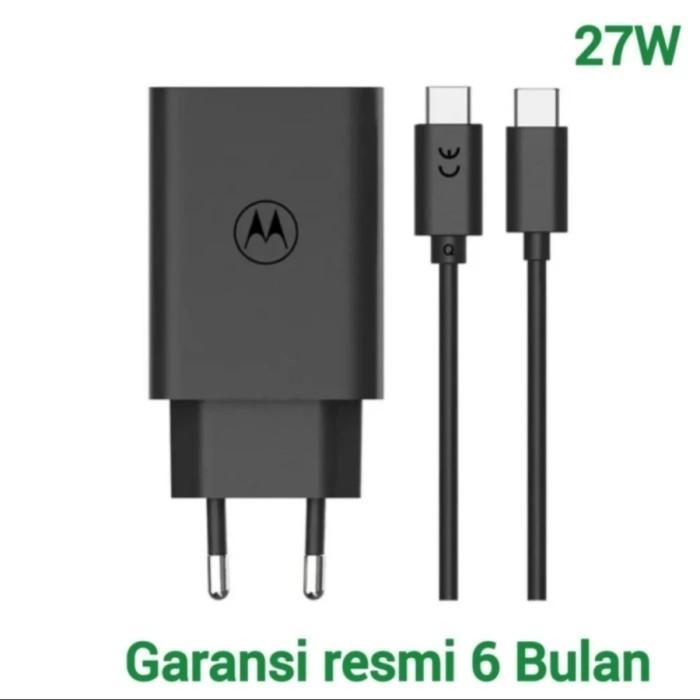 Gambar Motorola Charger 27W Super Fast Charging Data Cable Usb C To Type-C Original 100% New 100 % Original dari AAUJbgh563 undefined Tokopedia
