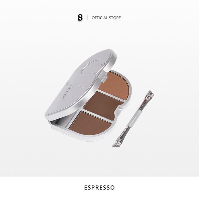 Gambar Buttonscarves Beauty - Define and Shape Brow Kit - Espresso dari Buttonscarves Beauty Store undefined Tokopedia