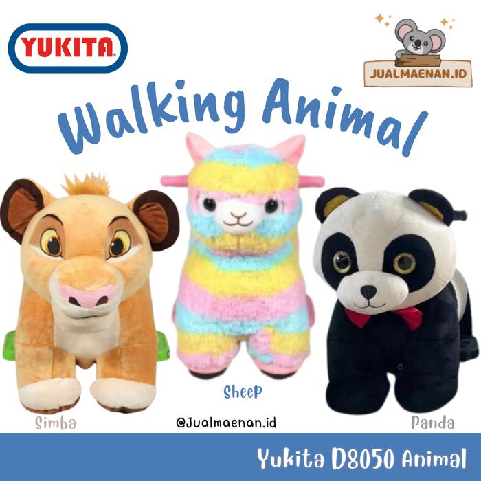Gambar Mainan Ride On Mainan Anak Panda Aki Yukita D8050 / Animal Hopper Aki Yukita DB050 Bulu Halus - PANDA - PANDA dari Jualmaenanid undefined Tokopedia