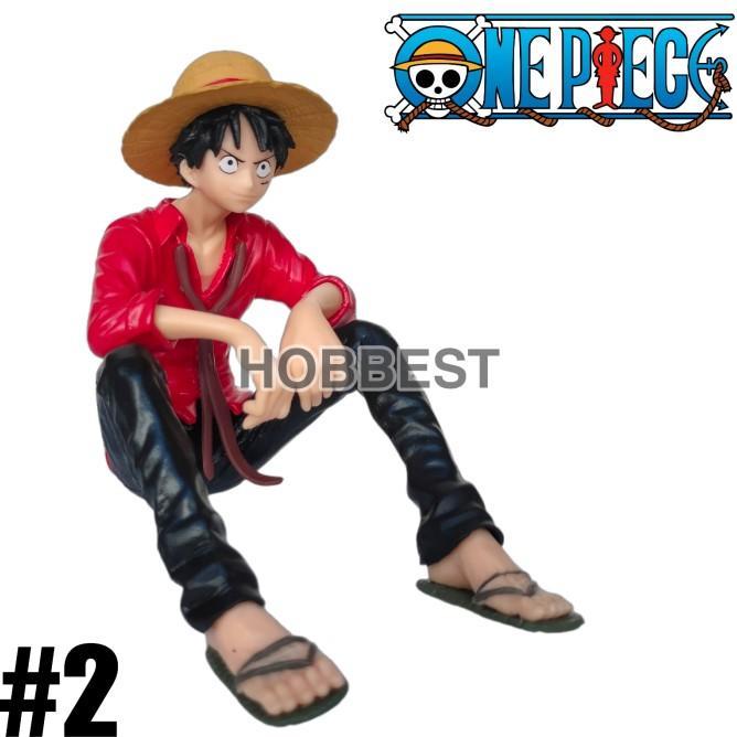 Gambar Action Figure ONE PIECE Creator x Creator : LUFFY x BOA HANCOCK duduk - Luffy Merah dari IKHWANUDINN SUPRIADI,HH undefined Tokopedia