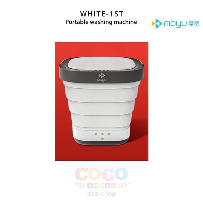 Gambar XIAOMI MOYU 1st Travel Portable Washing Machine Mesin Cuci - WHITE dari FOCUS FIT undefined Tokopedia