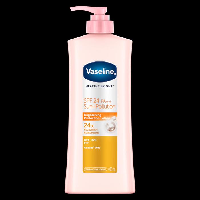 Gambar Vaseline Body Lotion 400ml Intensive Care | Healthy Bright - SPF24 400ml dari megacart.id undefined Tokopedia