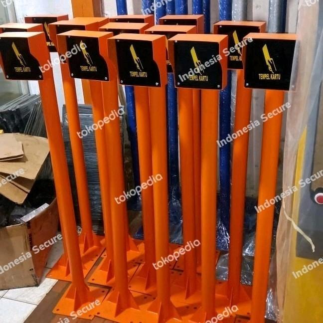 Gambar Tiang Goosneck gooseneck rfid reader gate Parkir Palang Perumahan - Orange, Exclude dari Indonesia Secure undefined Tokopedia