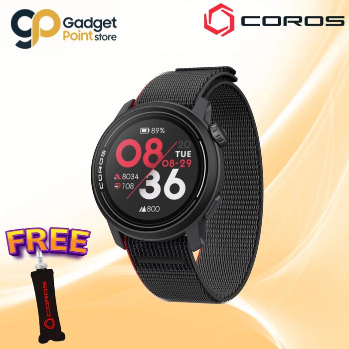 Gambar Coros Pace 3 Premium GPS Sport Watch - Garansi 2 Tahun - Black Nylon dari Gadget Point Store indonesia undefined Tokopedia