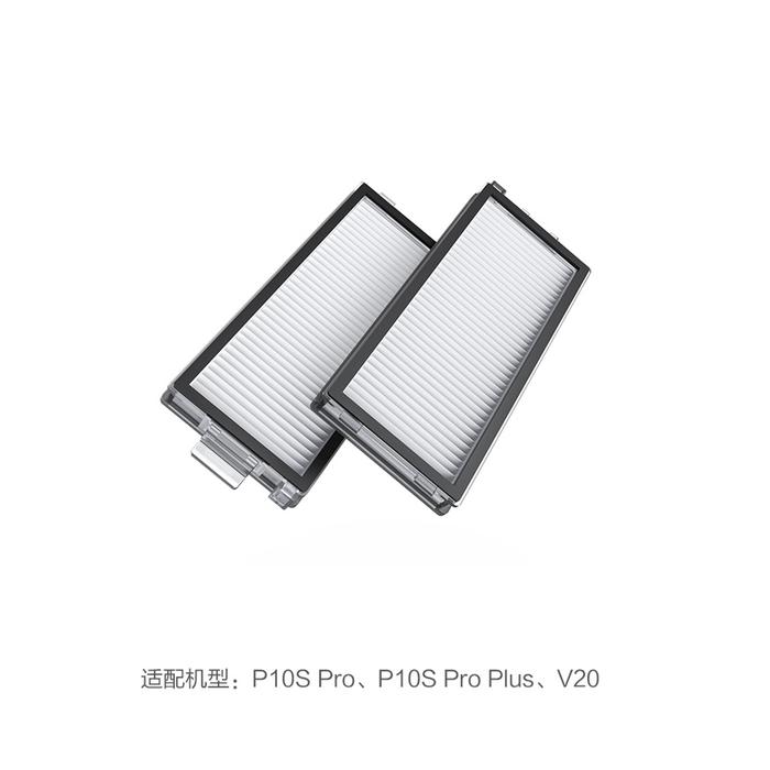 Gambar Roborock Robotic Vacuum Cleaner Parts-Washable Filter-White-2pcs - Qrevo Master dari Roborock undefined Tokopedia