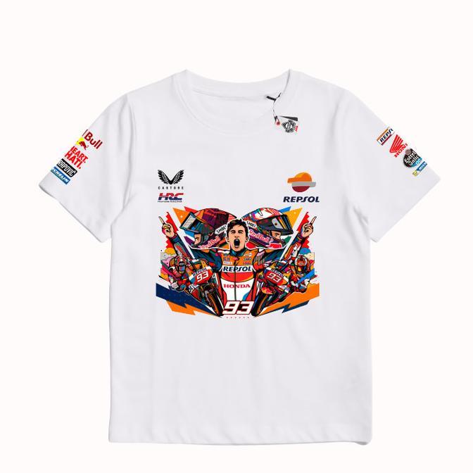 Gambar LEO_09 KARIMAKE Kaos Baju Anak Moto GP MARC MARQUEZ MM93 GOOD BYE HONDA VALEN - Putih, XL 9-10 TAHUN dari TOKO MINION 13 undefined Tokopedia