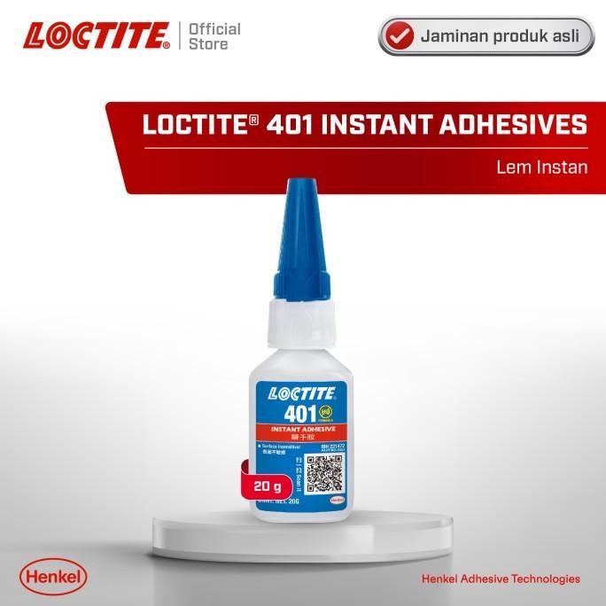 Gambar Henkel LOCTITE 401 Instant Adhesive Lem Instan Lem Super Glue 20 gr - 401 dari tokofaisahl undefined Tokopedia
