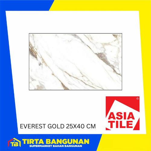 Gambar ASIA TILE 25 X 40 CM SERIES EVEREST KW 1/ KERAMIK DINDING - GOLD dari Tirta Bangunan undefined Tokopedia